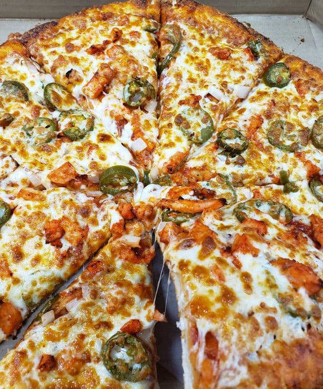 14" Large Chicken Delight Pizza