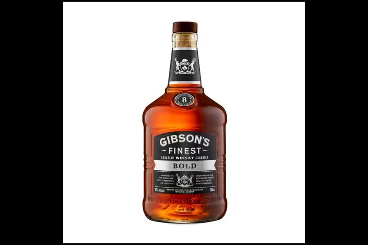 GIBSON'S FINEST BOLD 8 YEARS OLD (1 x 750ML) (1 x 750ML)