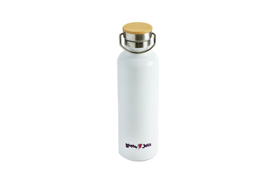 White Steel Water Bottle