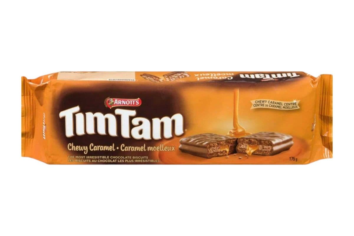 Timtam Chewy Caramel (175gm) (190 Cal)
