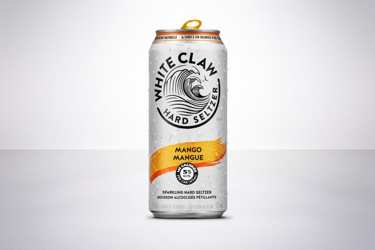 White Claw Mango Hard Seltzer (1 x 473 ml)