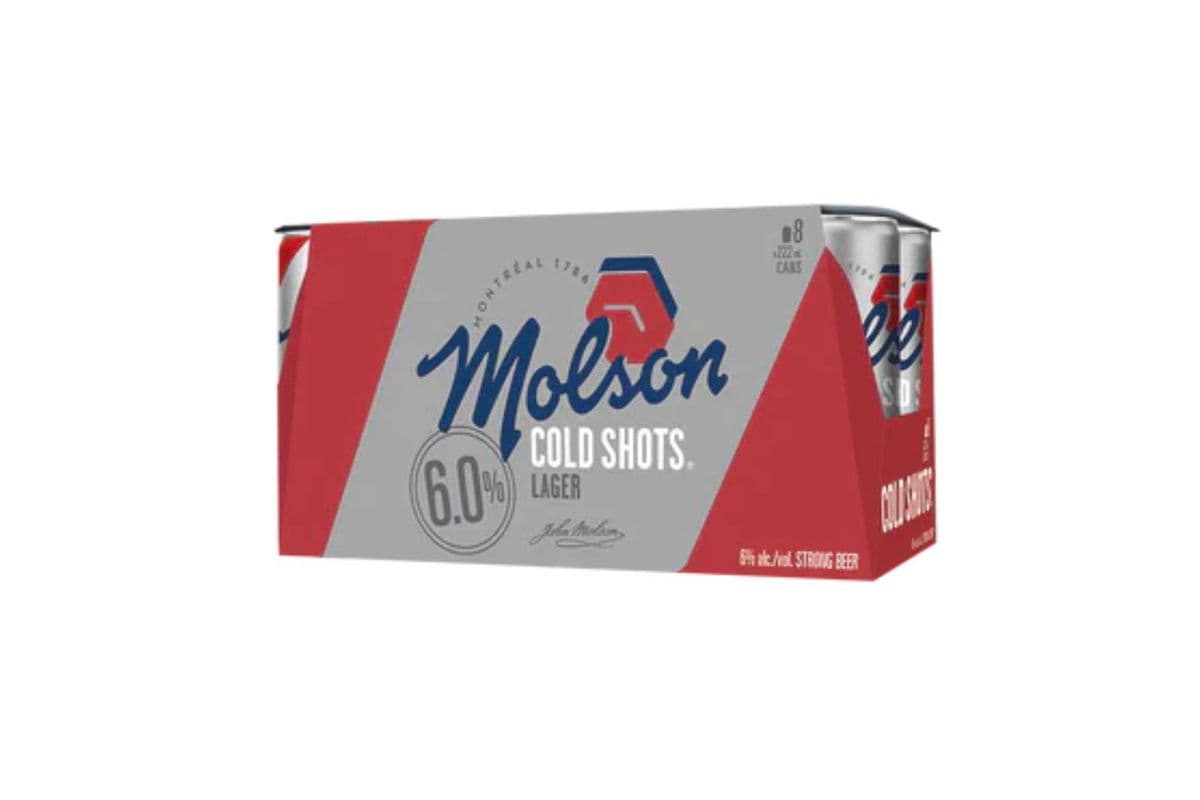 76813 - Molson Cold Shots (8 x 222ml)