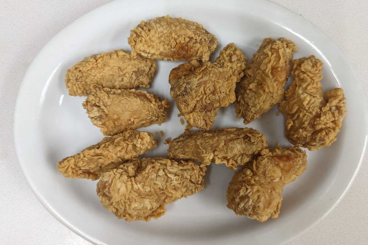 Deep-Fried Chicken Wings