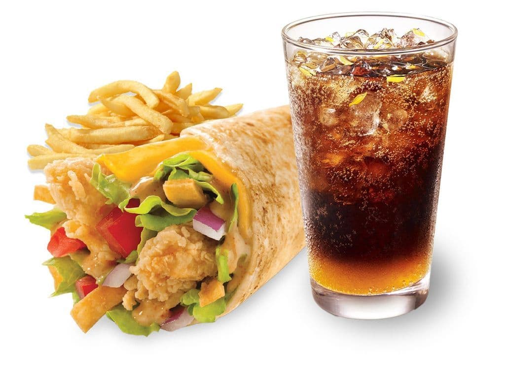 Chicken Wrap Combo
