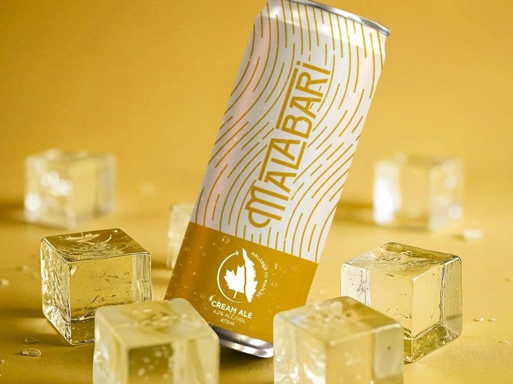 Malabari Beer, 473ml Can (4.7% ABV)