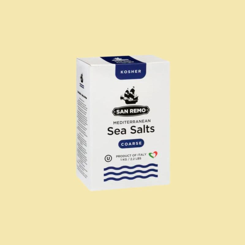 San Remo Coarse(Rock) Sea Salt 1kg