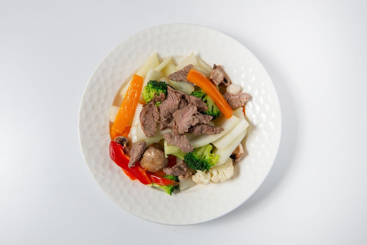 Boeuf et légumes chinois