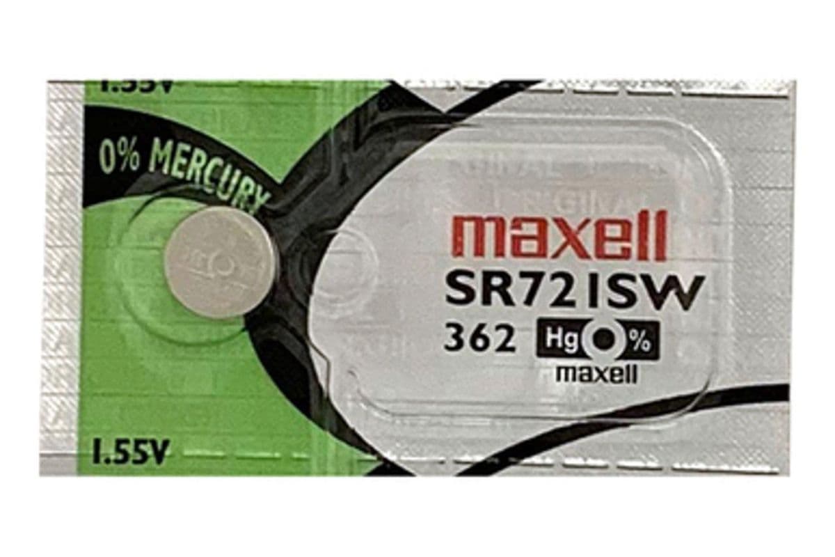 Maxell SR721SW Battery 1.55 V (Single)