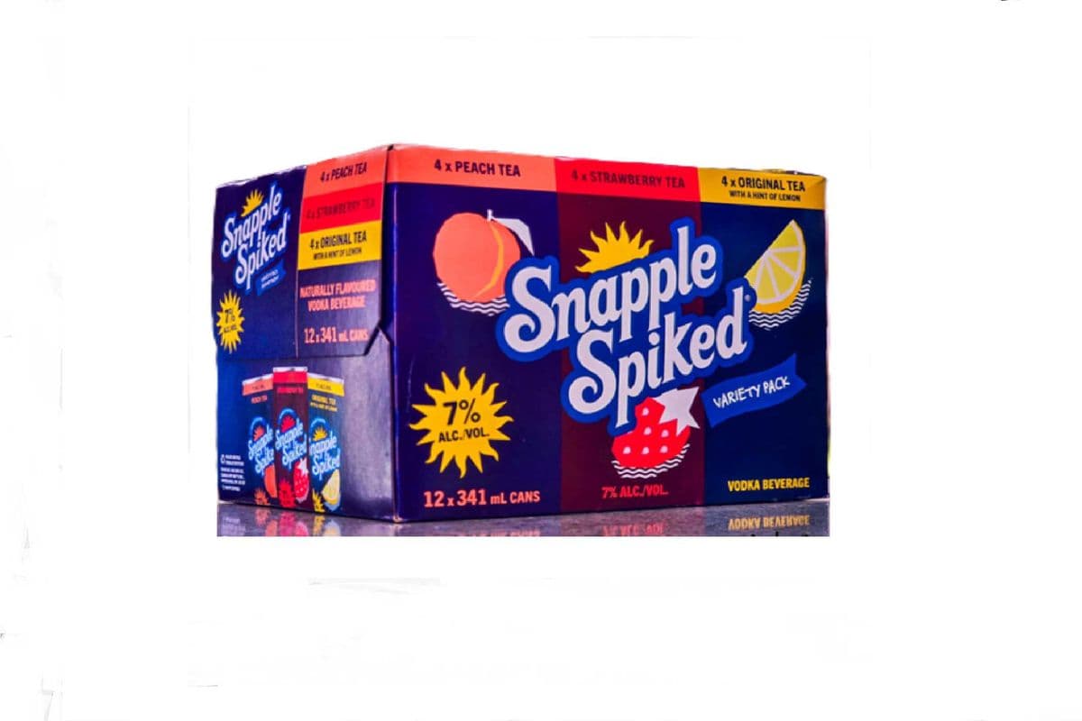 Snapple Spiked 7% Variety Pack (12 x 341ml cans)