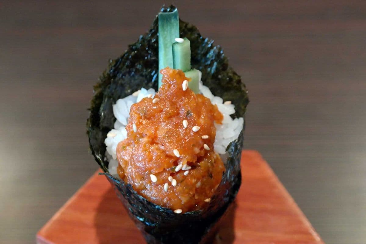 Spicy Salmon Cone