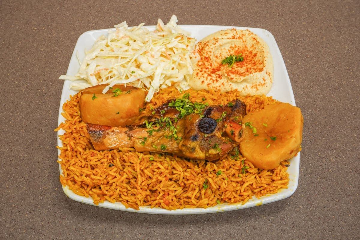 Lamb Kabsa Platter