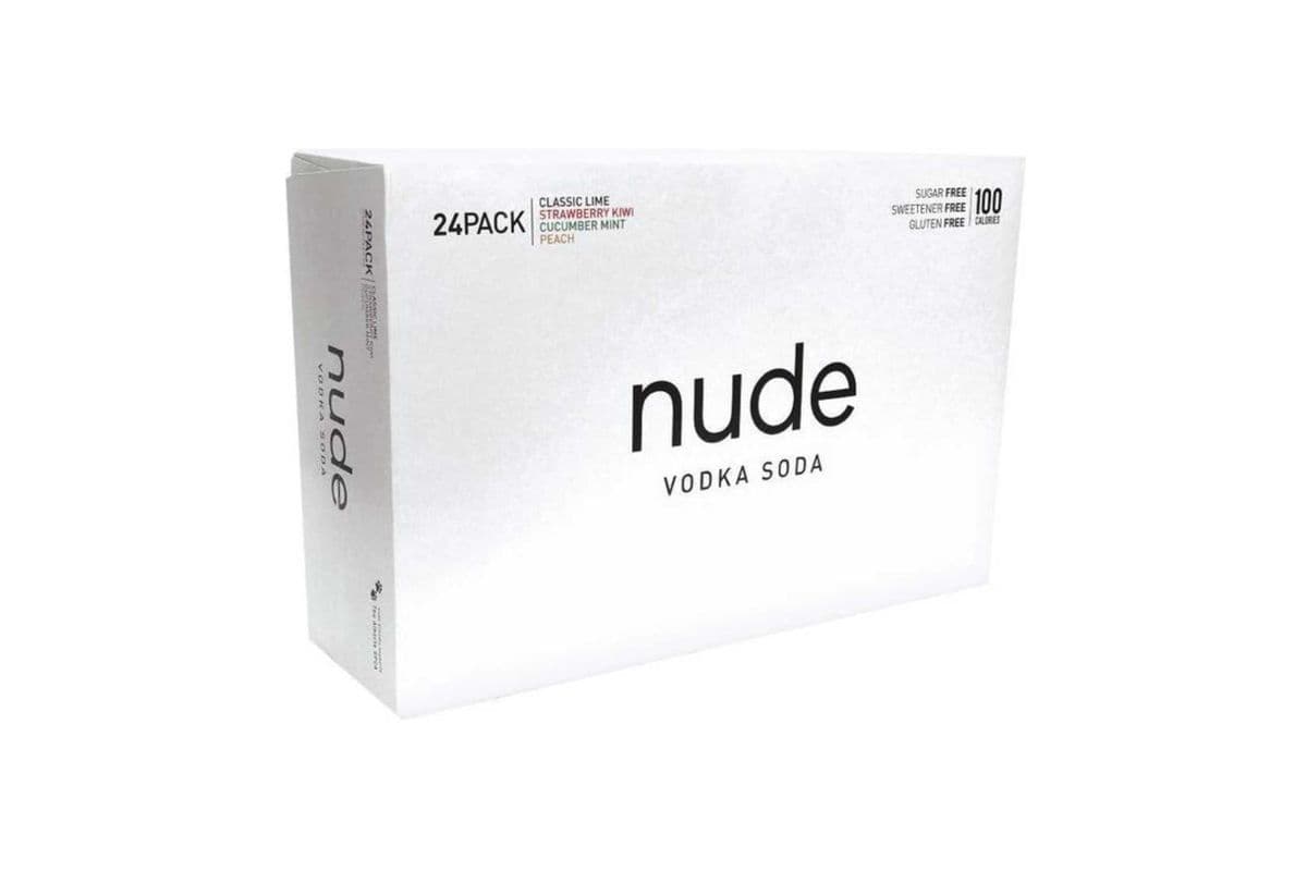 Nude Vodka Soda Mix 24 Pack (24 x 355 ml)