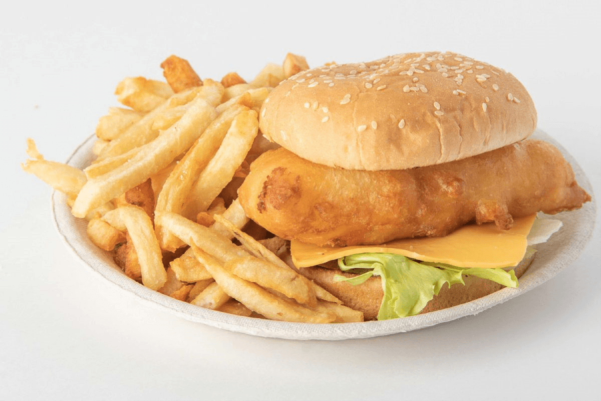 Fishburger Platter