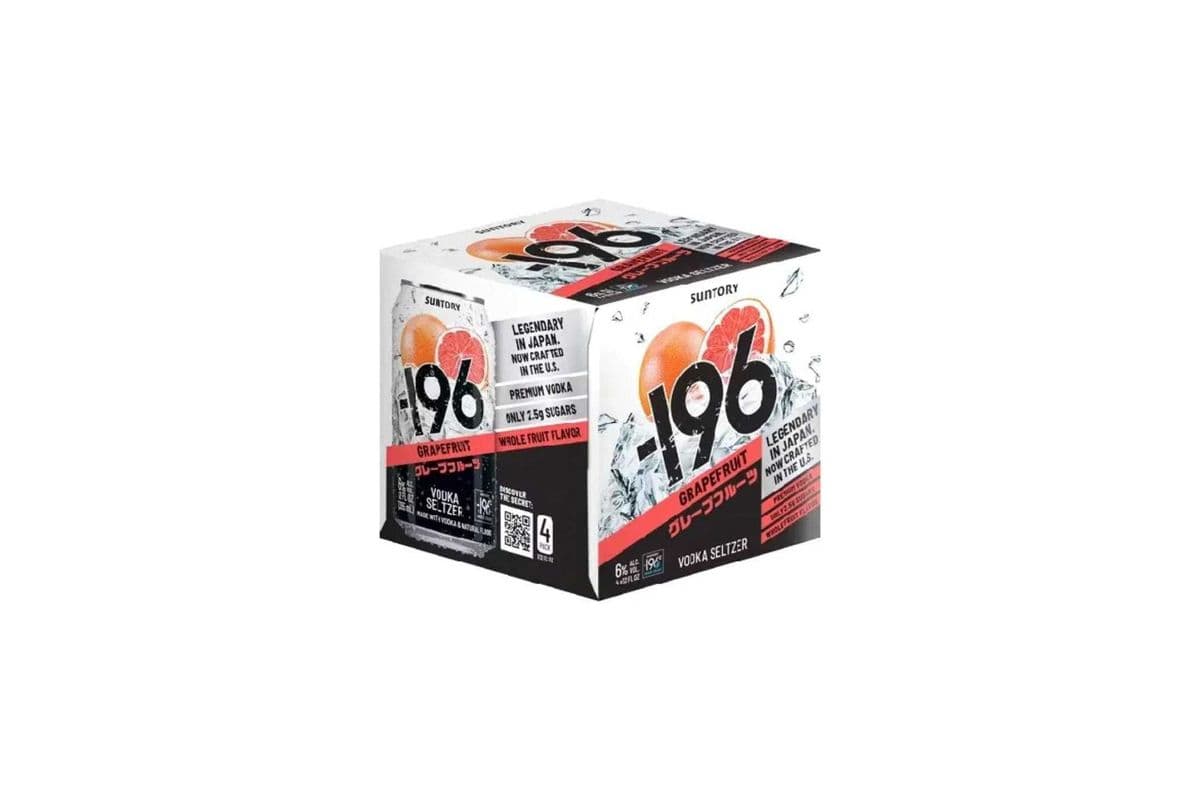 -196 Grapefruit (4 Cans) (4 x 355ml)