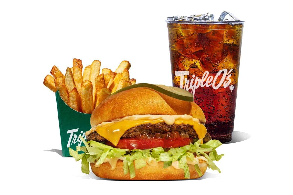 Original Burger with Cheese Combo