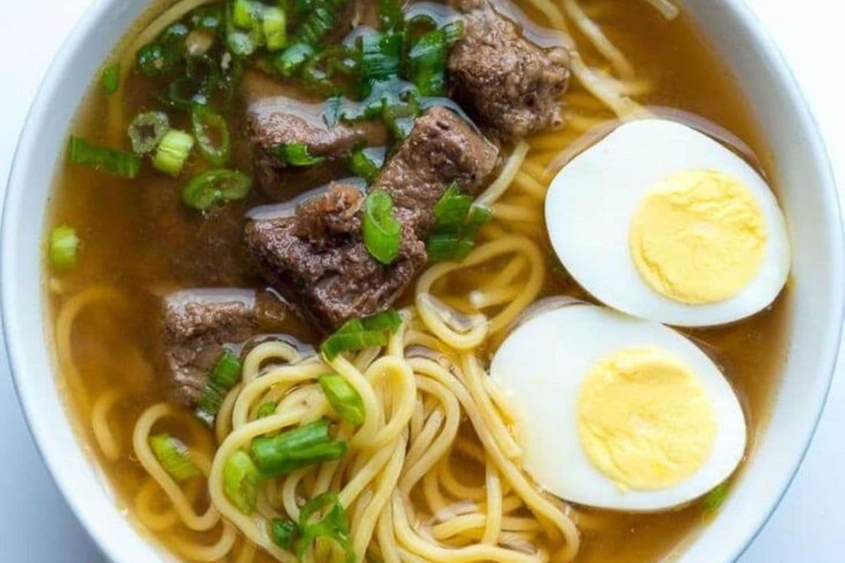 Beef Mami Noodles