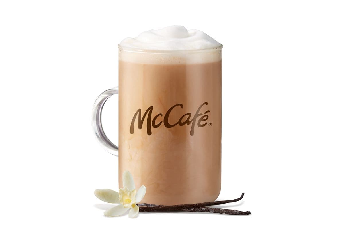 Latte à la vanille française (lait 2%) [180.0 Cal]