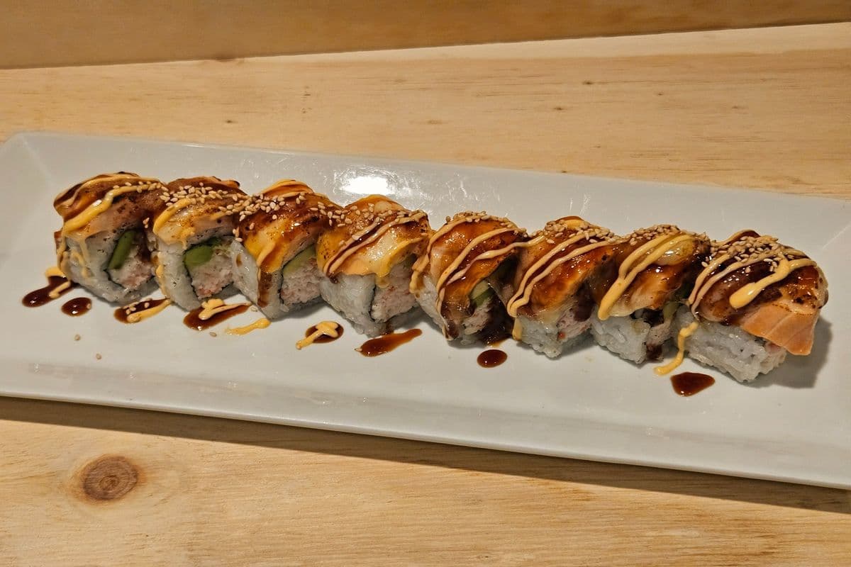 Baked Salmon Roll