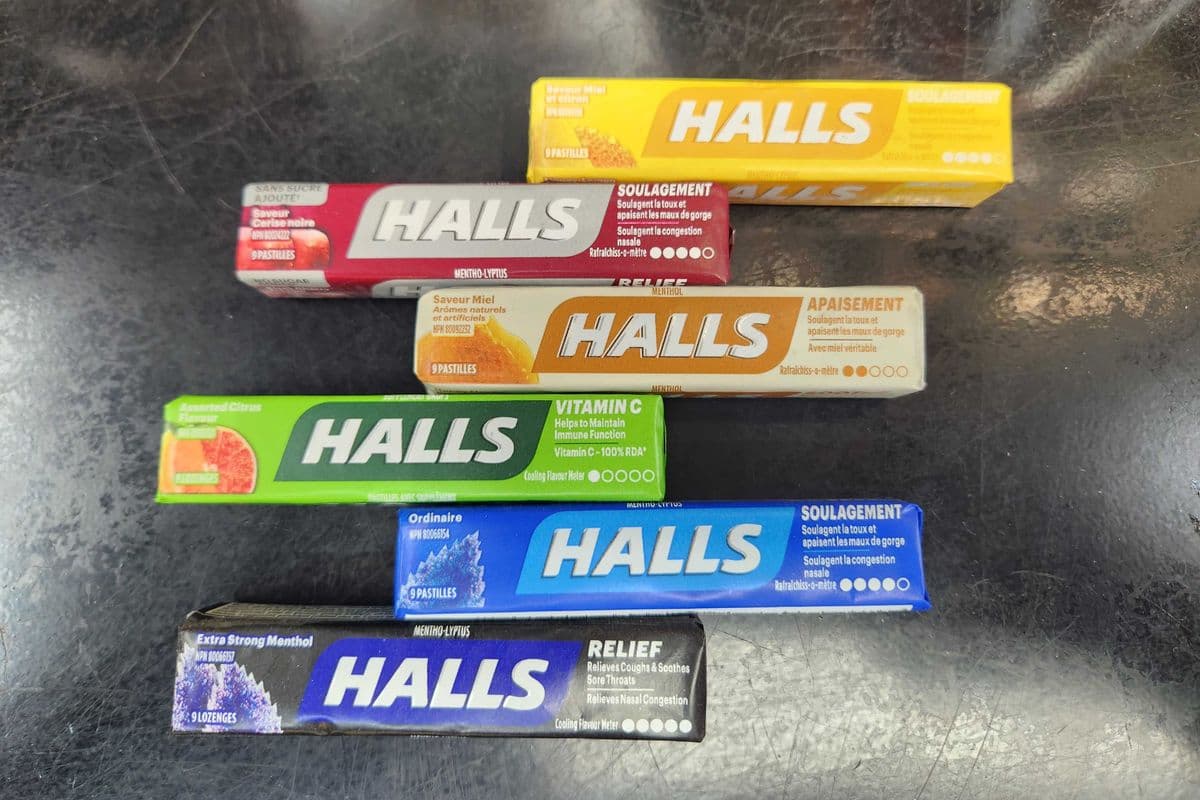 Halls 9 losanges / Halls 9 Lozenges