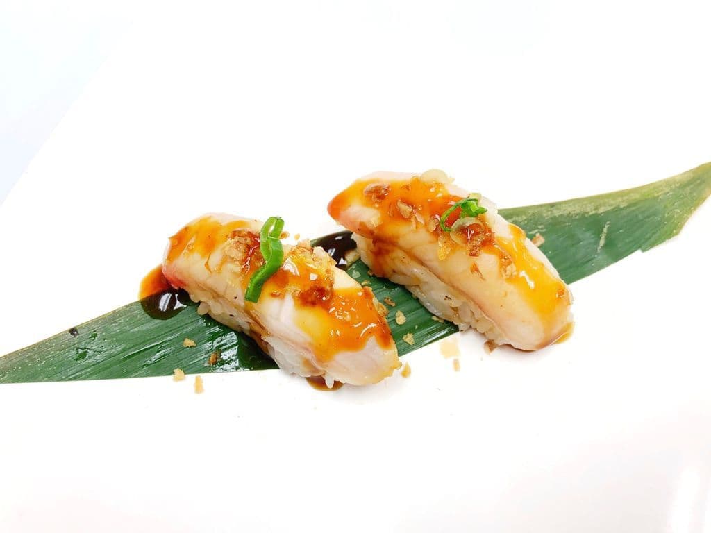 Roasted Snapper Sushi （2pc）
