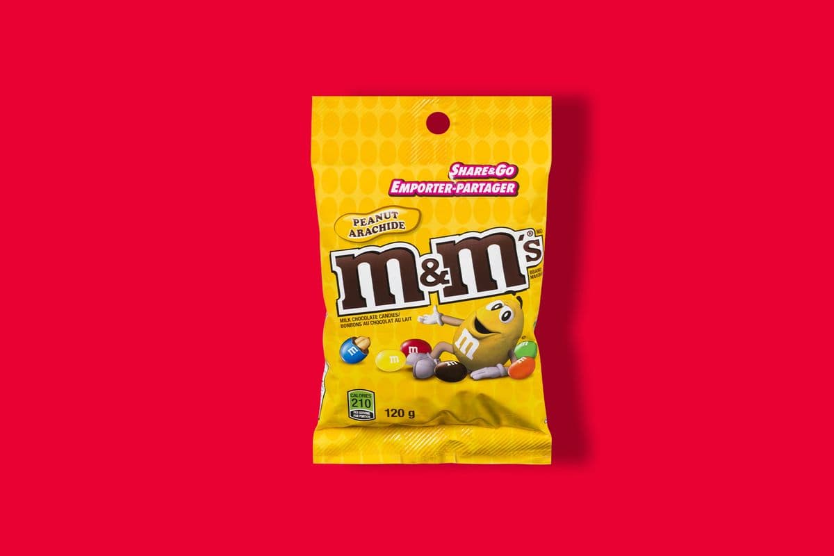 M&M's Peanut Chocolate (120g) - 77169