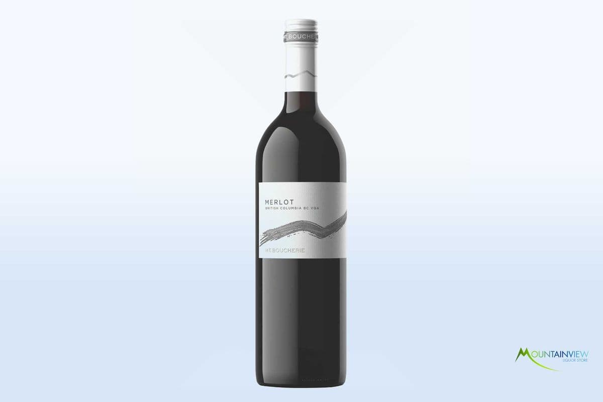 Mt. Boucherie Merlot (750 ml) (1 x 750ml)