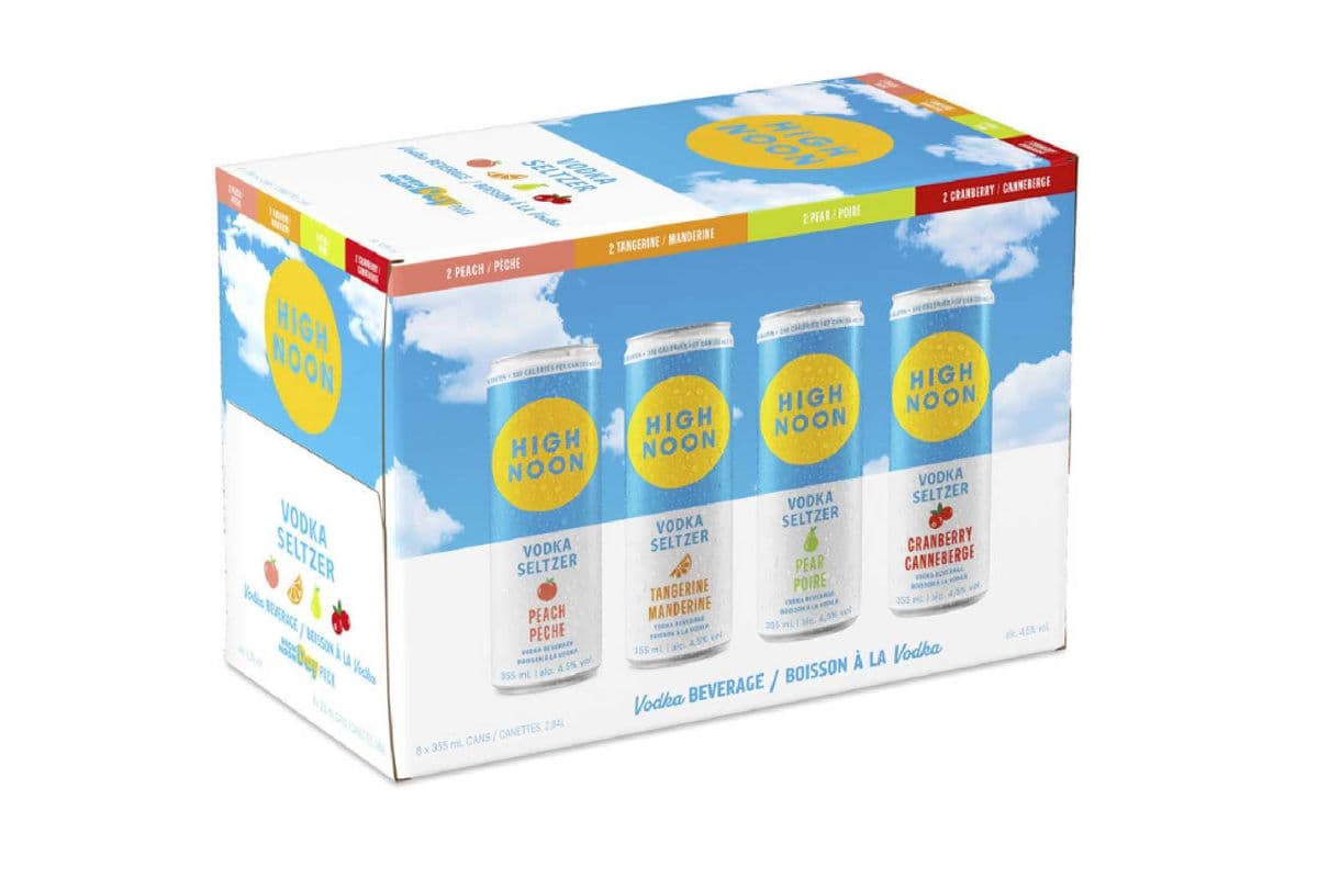 HIGH NOON VODKA SELTZER DAY PACK 8PK (8 x 355ML)