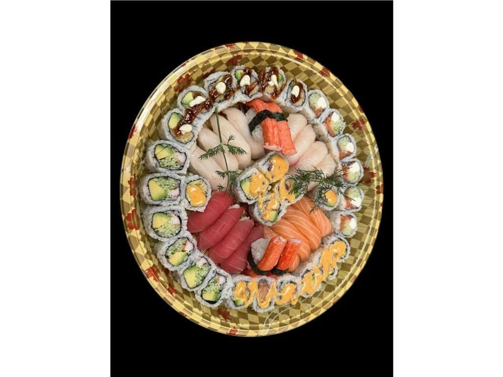 P2. Sushi &Maki Party Tray (50 pcs)
