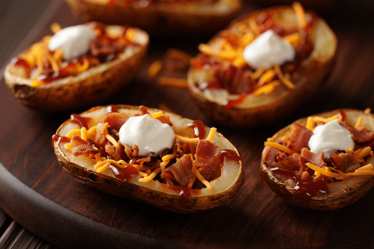 Stuffed Potato Skins