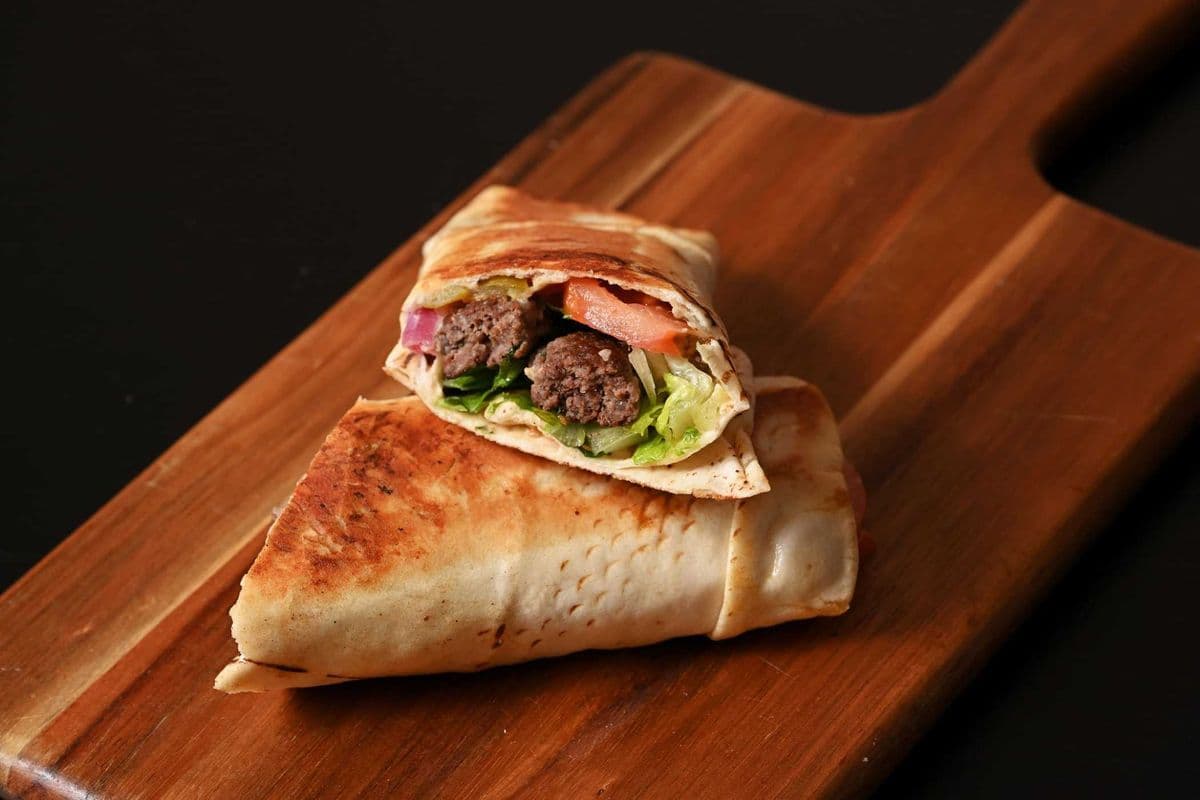 Lamb Kebab Wrap