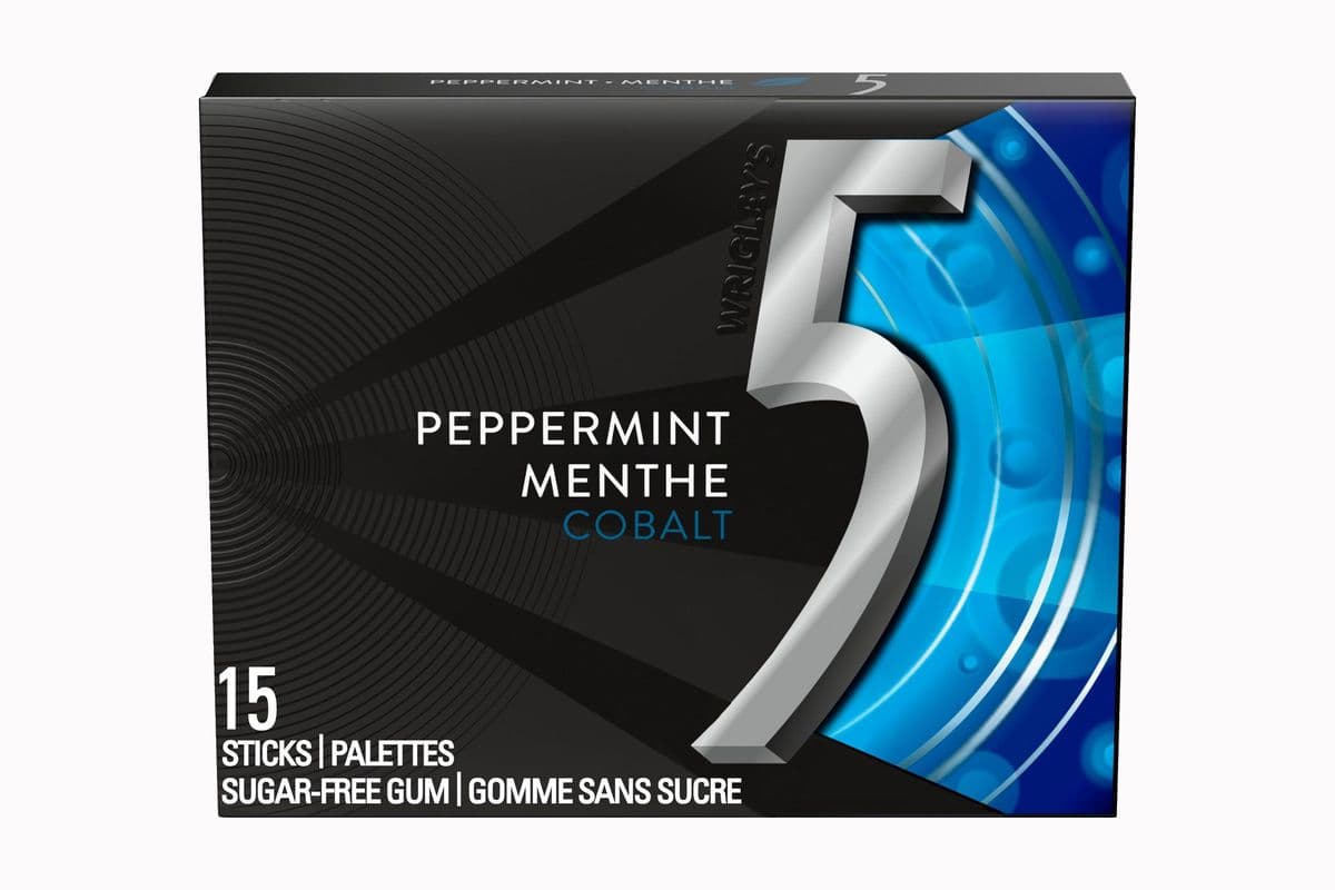 5 Peppermint Gum