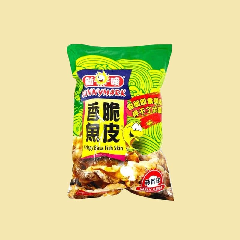 Crispy Basa Fish Skin Garlic, 100g, Summymark