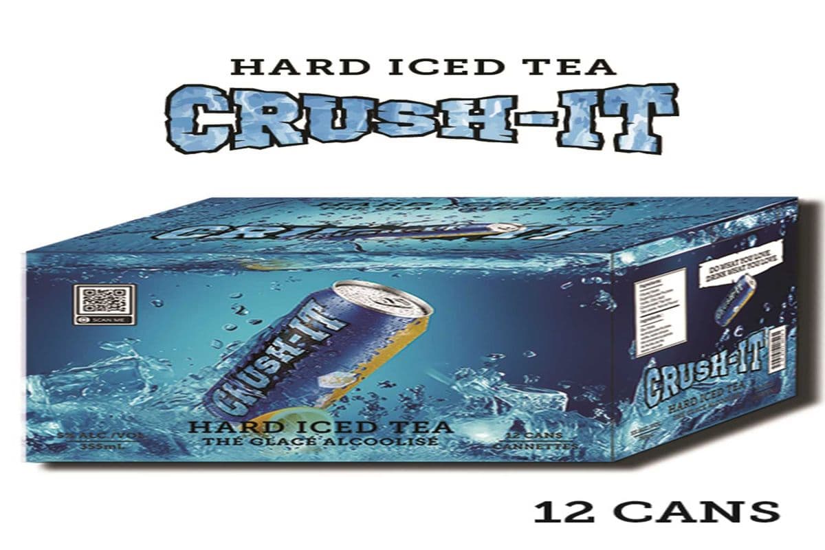 100896. CRUSH-IT HARD ICED TEA (1 x 12pc)