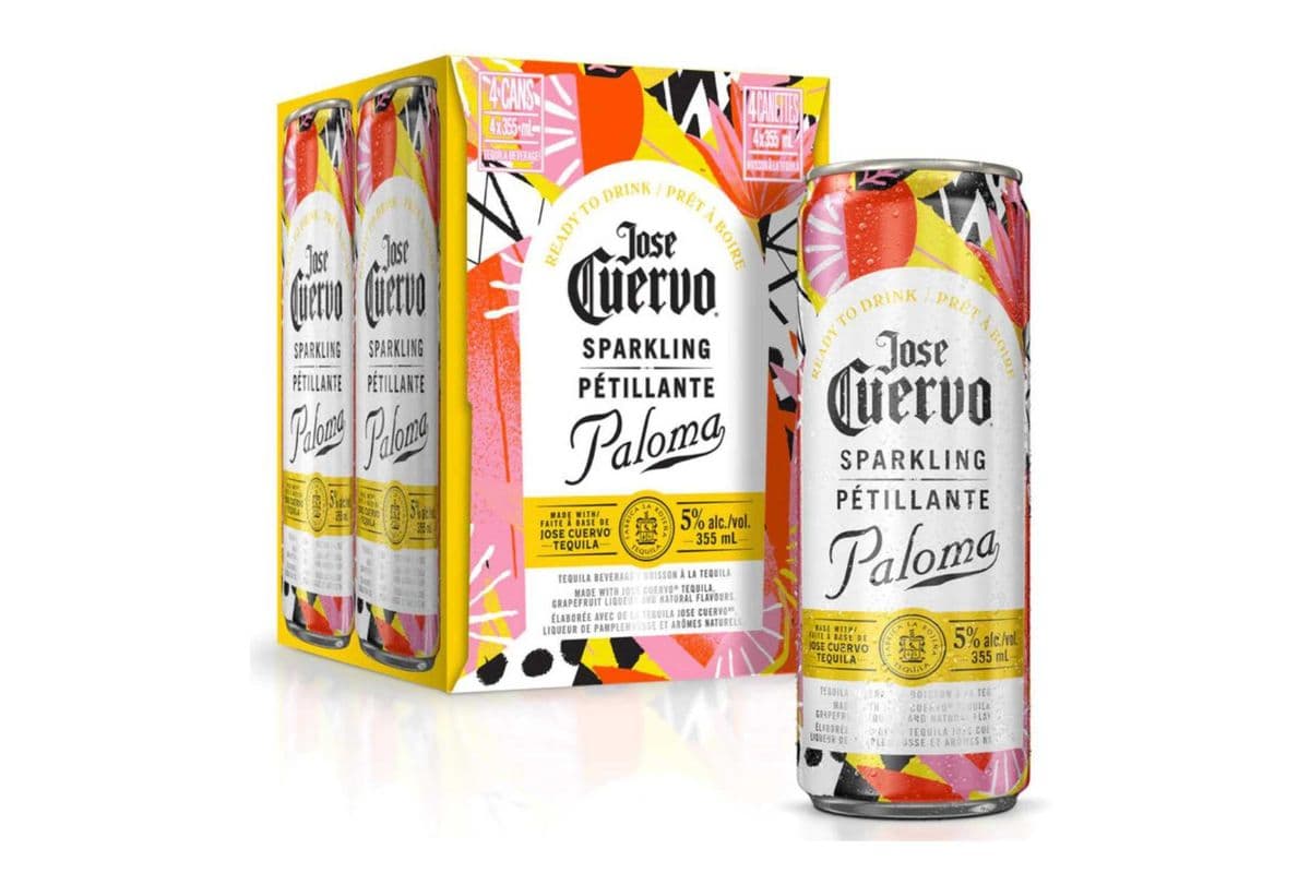 Jose Cuervo Sparkling Paloma (4 Cans) (4 x 355ML)