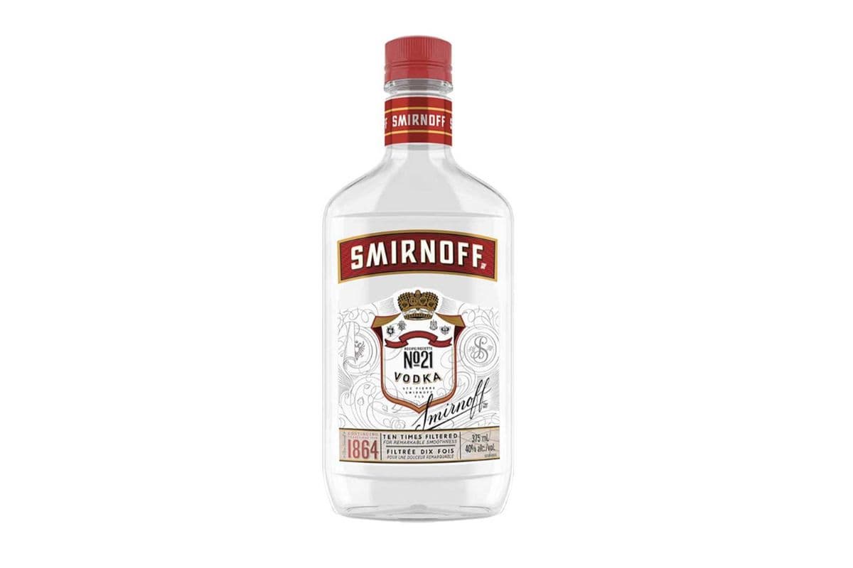 375ml Smirnoff Vodka (1 x 375ml)