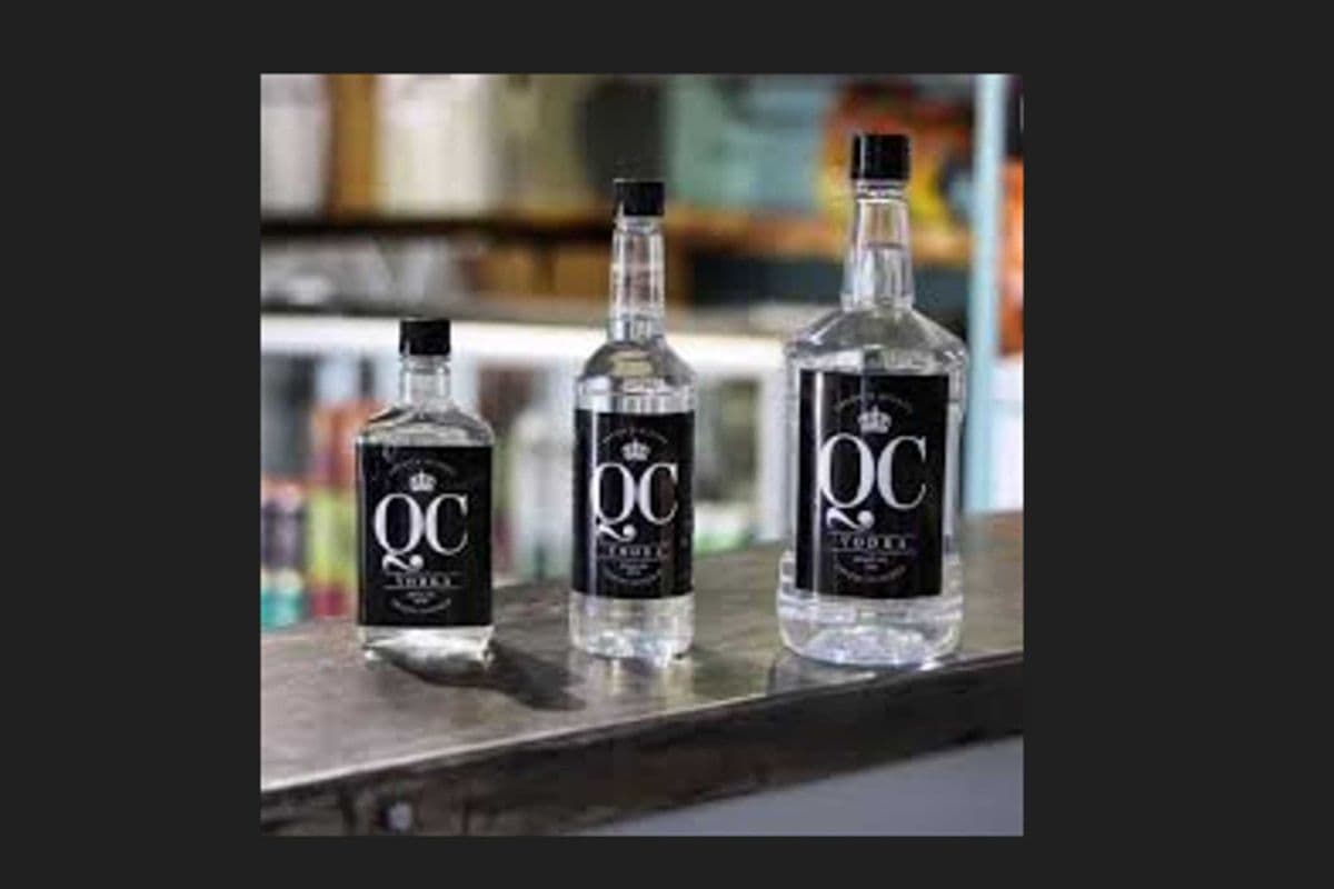 QC VODKA 375ML (1 x 375ML)