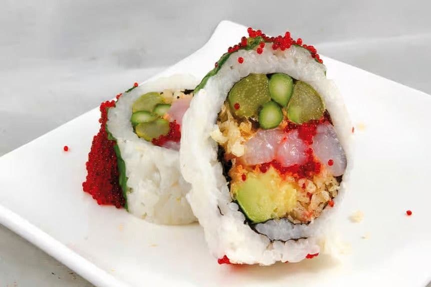 33a. Futomaki végé patate / Veggie Sweet Potato Futomaki