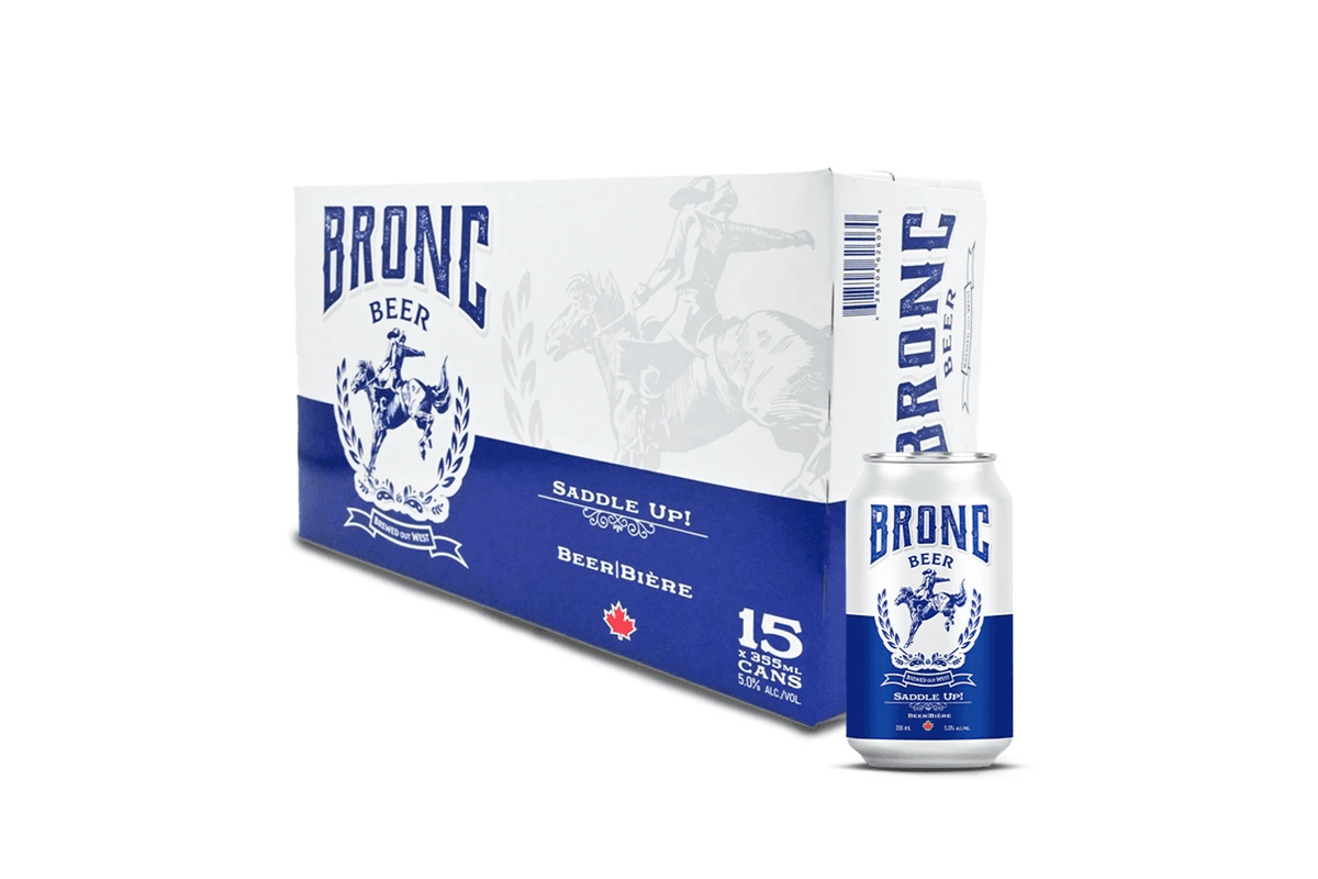 Bronc Beer 355ml 15pk Can