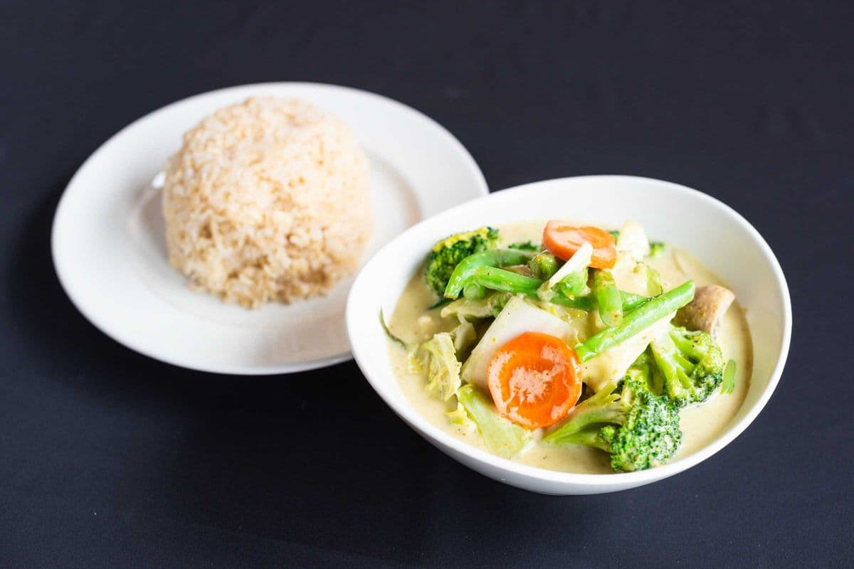 Green Curry Vegetables