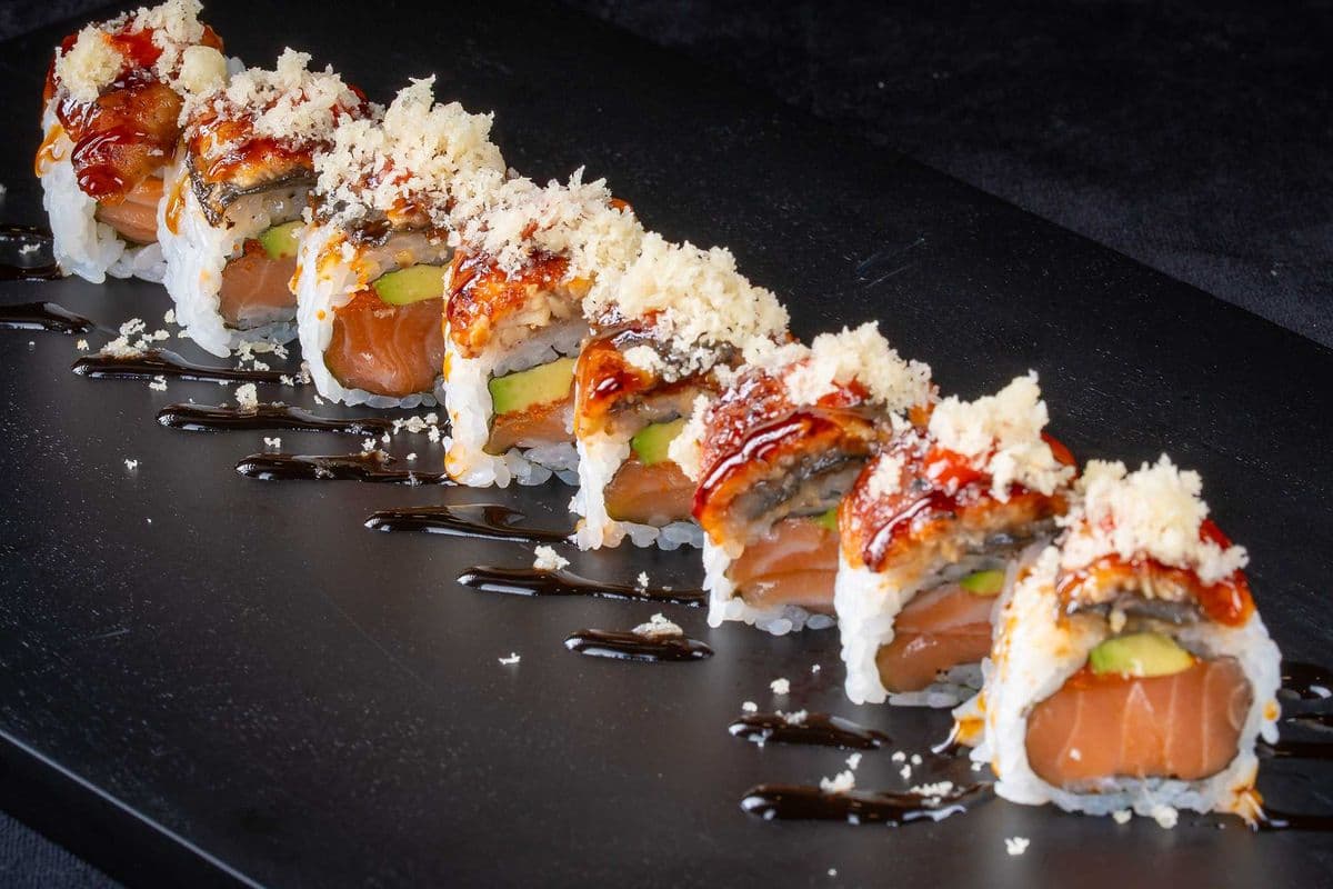 4. Orange Pearl Roll - 8 pc