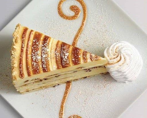 Tranche de Gâteau au Fromage Cinnabon / Cinnabon cheesecake slice
