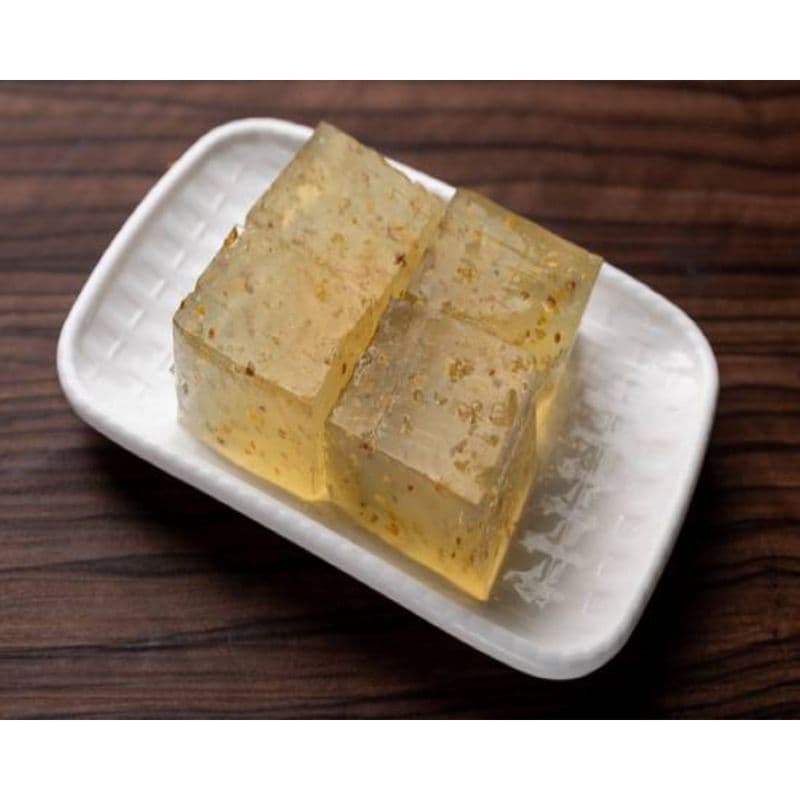 75. Chilled Osmanthus Flower Jelly (4 pcs)