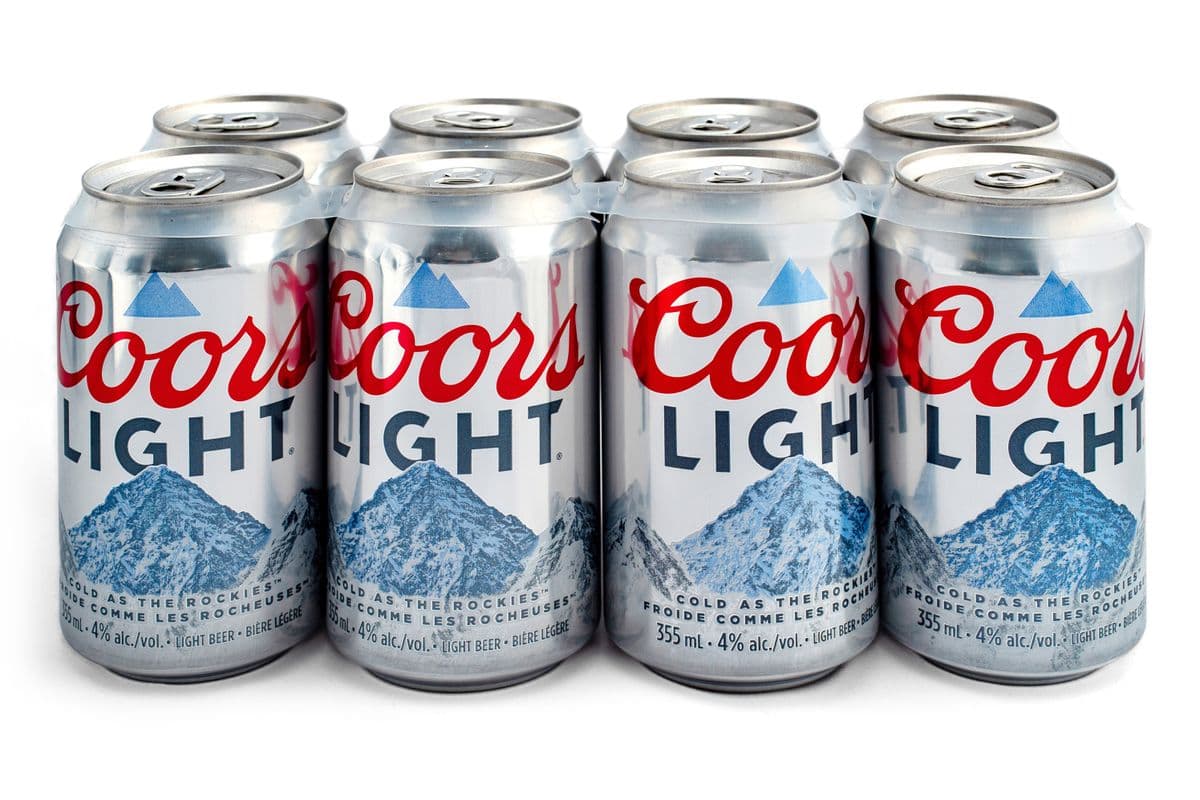 Coors Light (8 Pack) (1 x 355 ml)