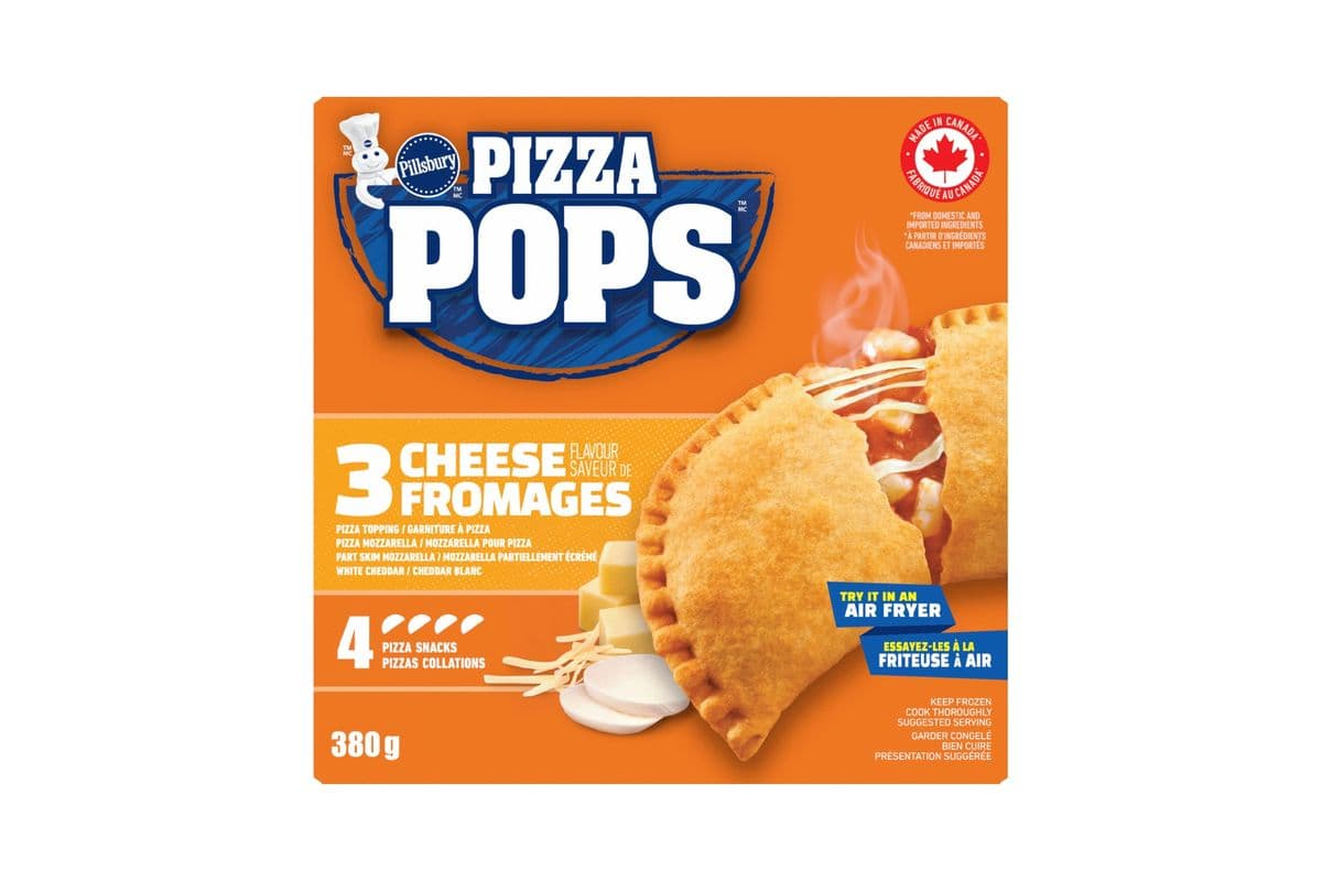 Pillsbury Pizza Pops 3 Cheese (4 Count) (380 g) 1003969
