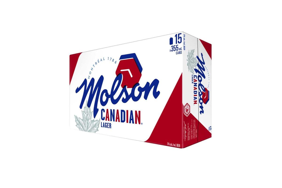 Molson Canadian 15 Pk-C (1 x 5325ml)