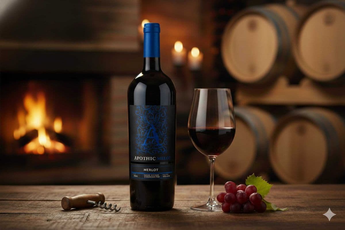 APOTHIC MERLOT (750ML) 13.5% ABV (1 x 750 mL)