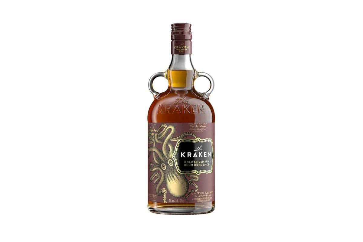 Kraken Gold Spiced Rum (1 x 750 ml)