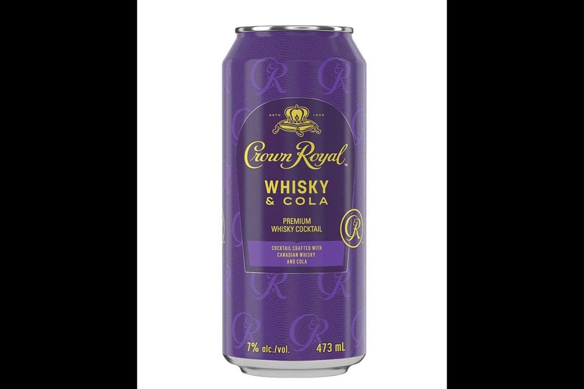 CROWN ROYAL WHISKEY & COLA (1 x 473ML CAN) (1 x 473ML)