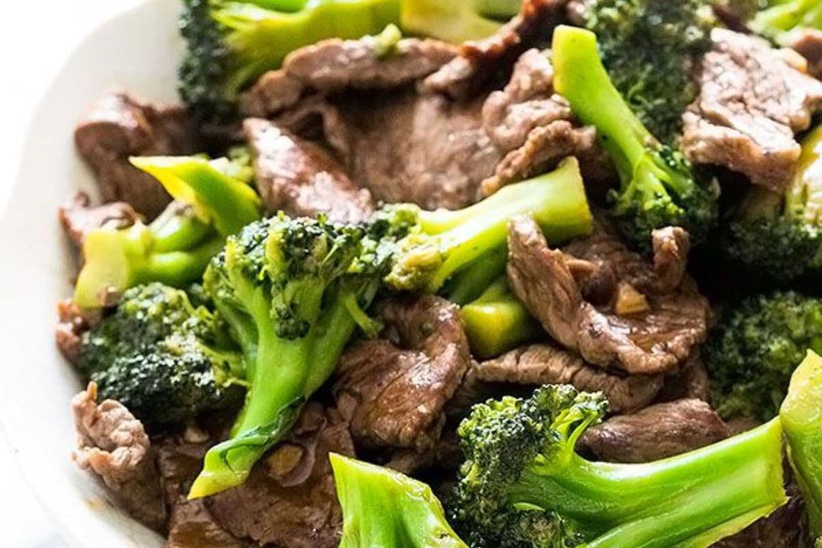 Beef Fried Broccoli