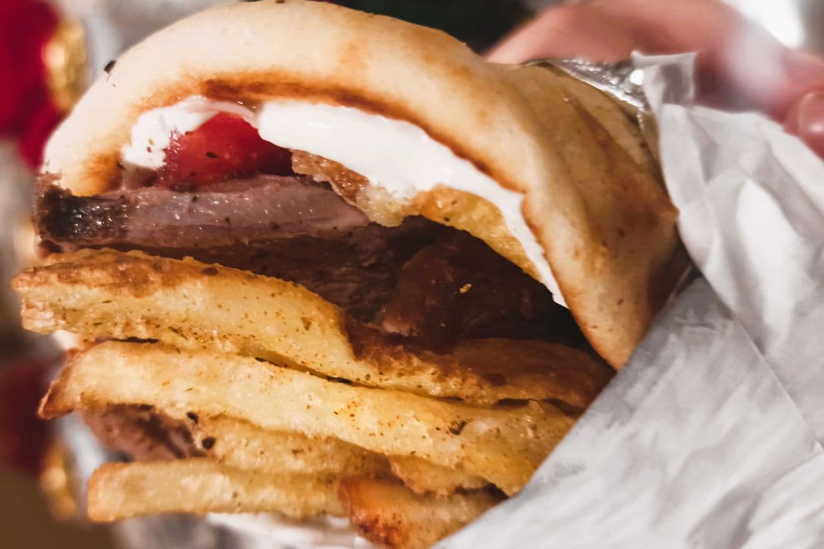 Classic Leg of Lamb Gyro Pita